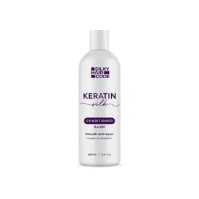 KERATIN SILK balzám s intenzivními účinky, který pomáhá obnovit poškozenou strukturu vlasů